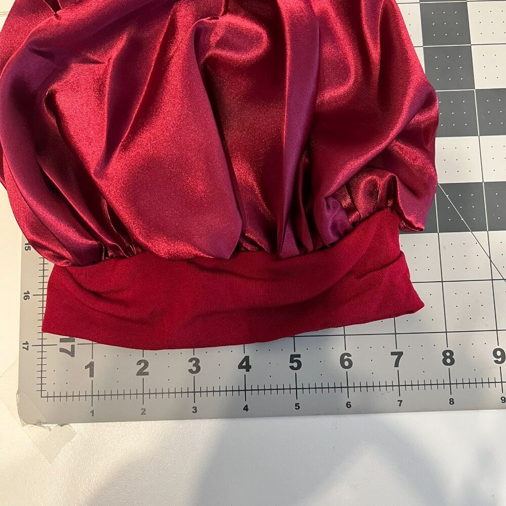 2 Piece Wide‎ Band Satin Sleeping Bonnet for Heatless Curls (NEW IN PACKAGE) - Picture 6 of 6